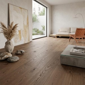 PARQUET PREFINITI - Rovere 1 Strip - Tostato - Verniciato Opaco - Spazzolato-1